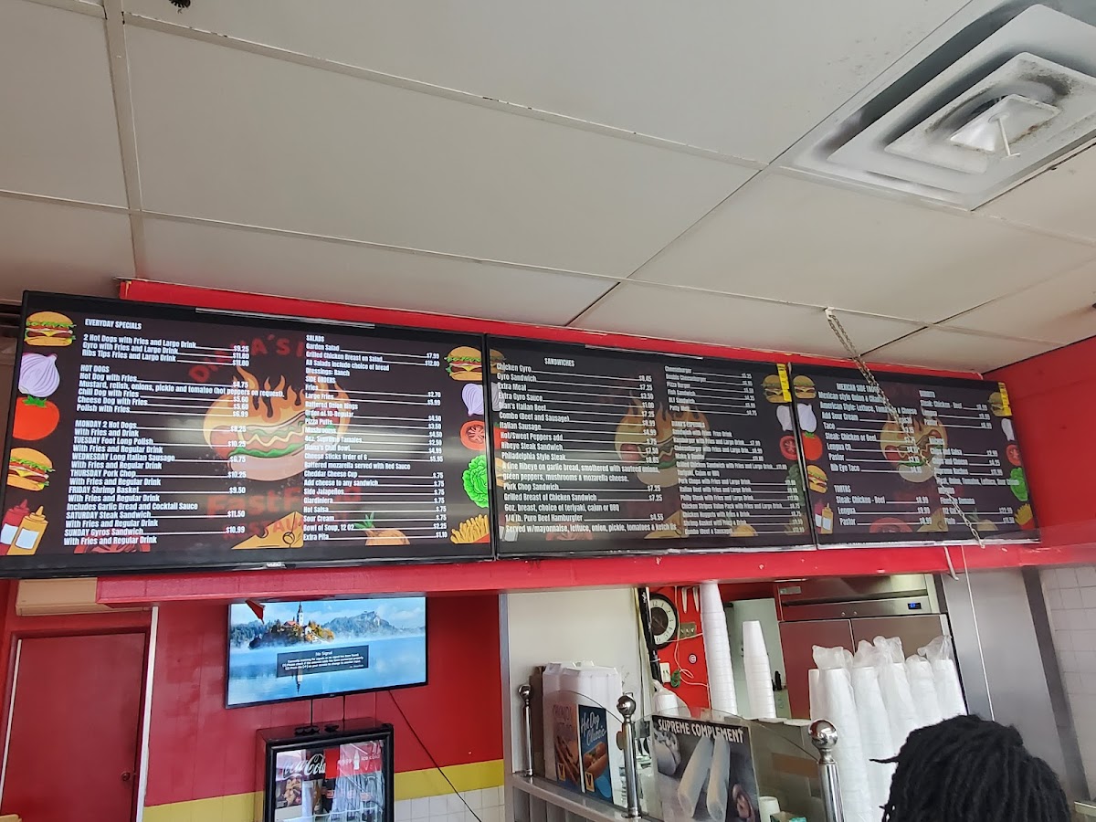Diana's Red Hots Menu - Image 4